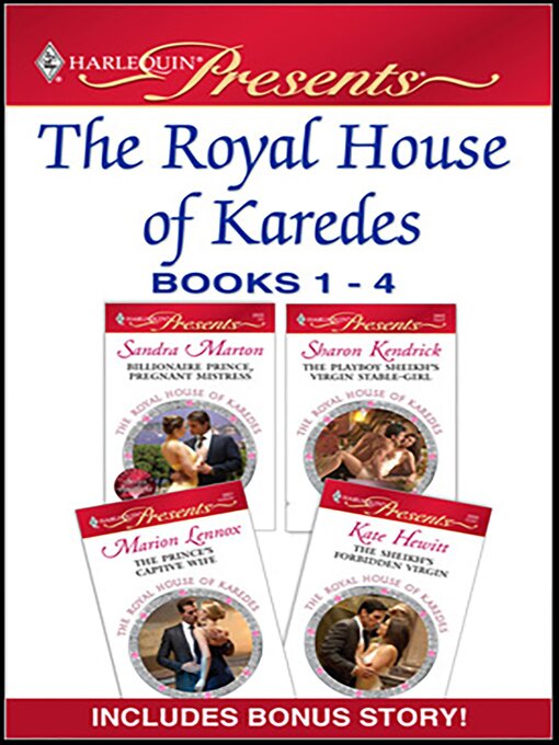 Title details for The Royal House of Karedes Books 1–4 by Sandra Marton - Available